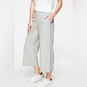 Athleta Tribeca Wide Leg Crop Light Grey Size 8